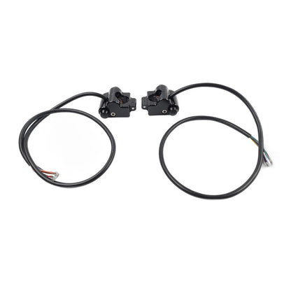 Motor CNC 1" 25mm Handlebar Switch Controls Housing For Harley Universal Black