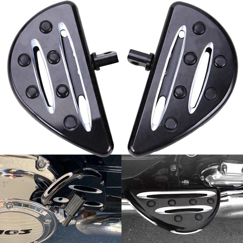 Rear Passenger Floorboards Floor Board Foot Peg For Harley Touring Electra Glide