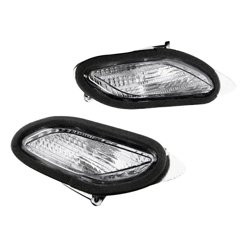 2pcs Clear Front Turn Signal Indicator Lens Winker For Honda ST1300 2002-2009 03