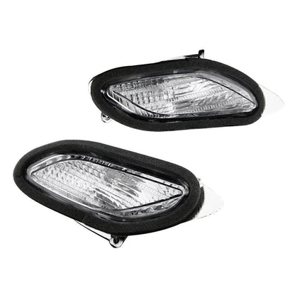 2pcs Clear Front Turn Signal Indicator Lens Winker For Honda ST1300 2002-2009 03