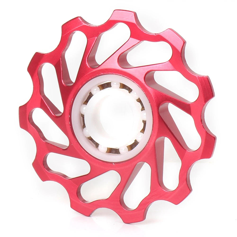 11T Rear Derailleur Guide Pulley with Ceramic Sealed Bearing Jockey Wheel Alloy