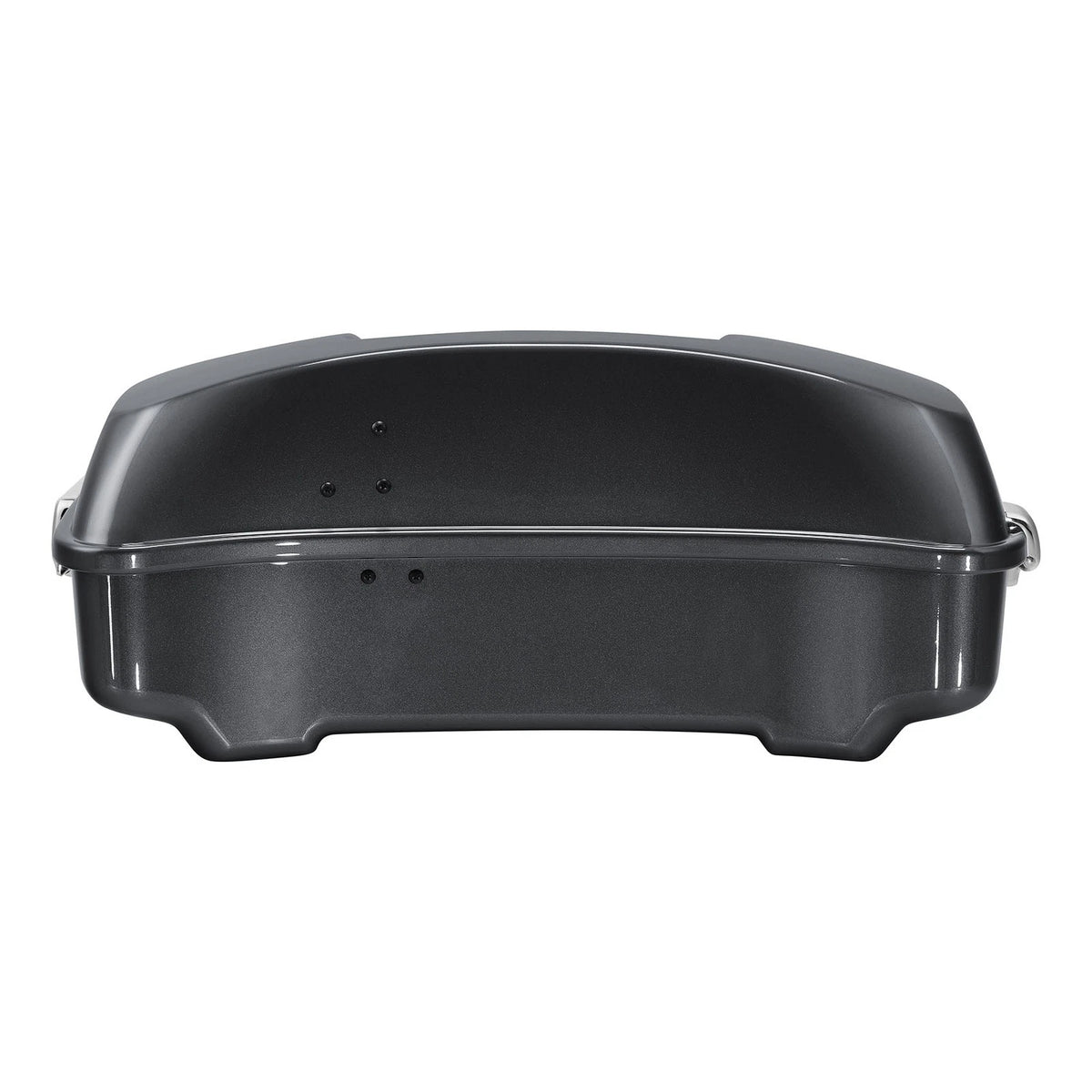 Chopped Trunk Luggage Fit For Harley Electra Glide 14-Up Gauntlet Gray Metallic