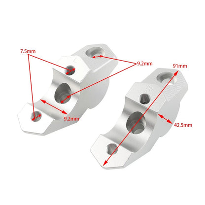 Handlebar Risers Handle Bar Riser Clamp Extend Fit BMW F850GS Adv F900R F900XR
