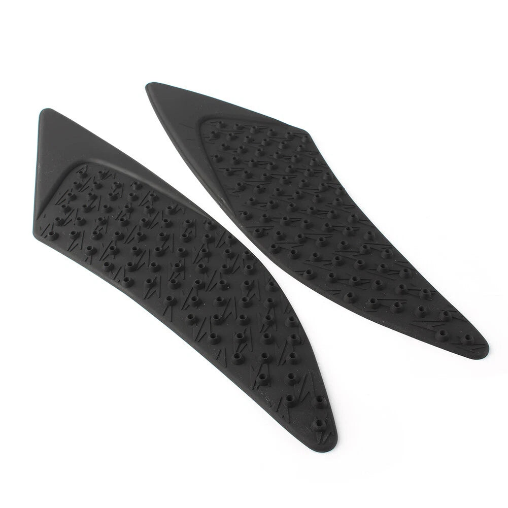 Pair Gas Tank Pad Traction Side Knee Fuel Grip Decal Fit YAMAHA YZF R6 2017-2018