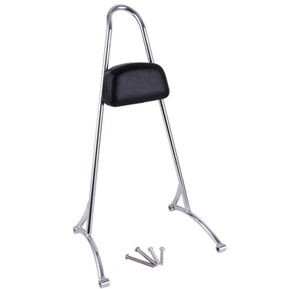 20" Tall Sissy Bar Backrest For 2004-21 Harley Sportster Nightster Iron 883 1200
