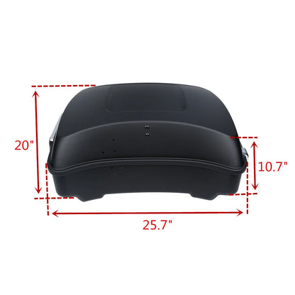 Chopped Trunk Mount Rack Docking Kit Fit For Harley Electra Road Glide 14-25 23