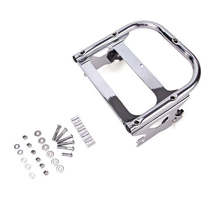 Detachable 2 up Tour Pack Mount Bracket Rack & Docking Hardware For Harley 97-08