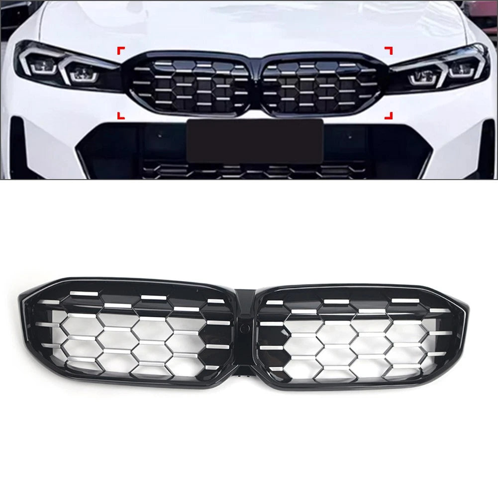 US Diamond Sltyle Front Bumper Kidney Grille For BMW 3 Series G20 G21 G28 22-24