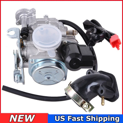 GY6 139QMB 50cc Performance Carburetor 18MM for 49 80cc 4 Stroke Scooter Taotao