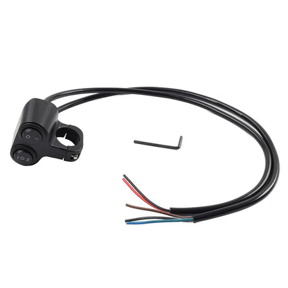 7/8" Motor ATV Dual Button On Off Switch Handlebar Headlight Fog Spot Light