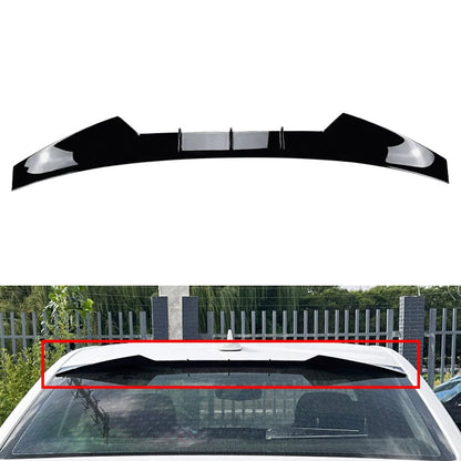 Glossy Black Rear Roof Spoiler Wing Top Tail Wing For Audi A4 B9 Sedan 2017-2024
