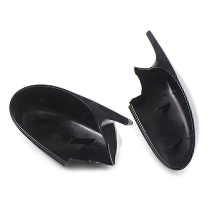 Carbon Rear View Mirror Cover Trim For BMW  3-Series E90 Sedan E91 Touring 05-08