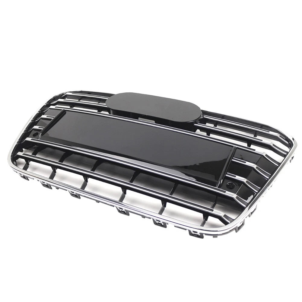 1 Piece Front Radiator Grill Upper Grille For Audi A6 C7 S6 2012-2015 Chrome