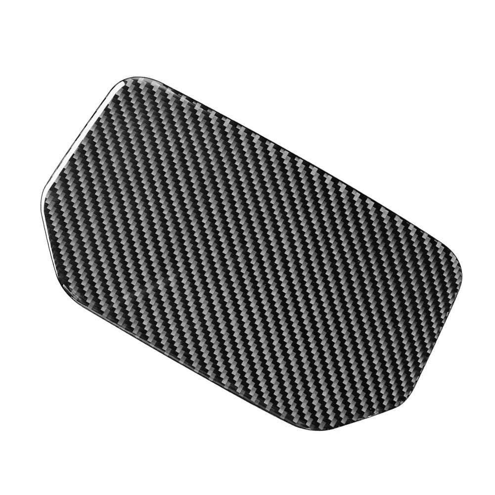 Carbon Fiber Interior Dashboard Storage Box Trim For Toyota Tundra 14-21 US