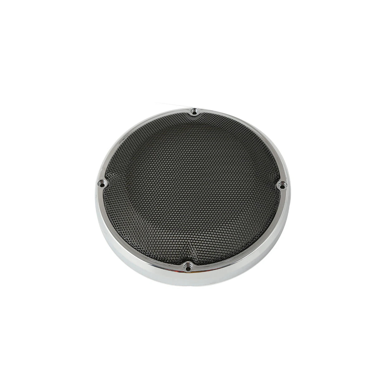 Chrome Ring 6.5" Saddlebag Lid Speaker Grill For Harley Davidson Touring 1983-24