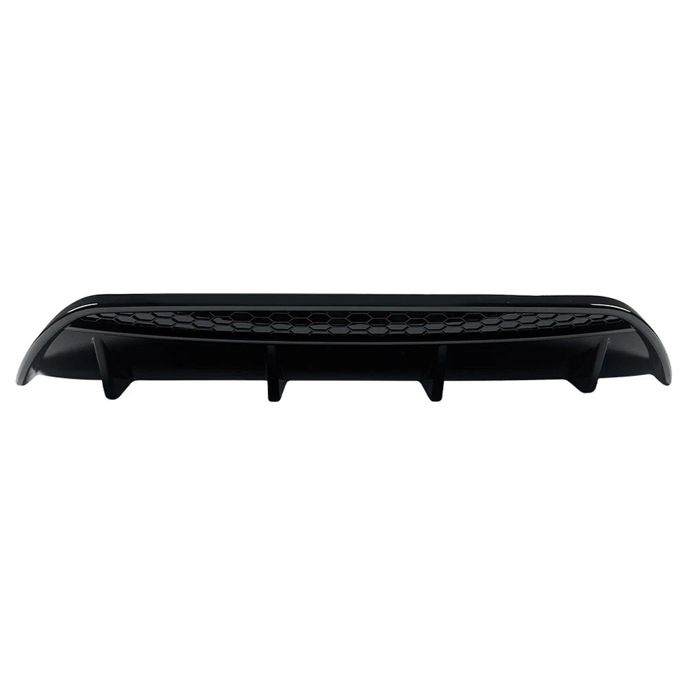 Rear Bumper Lip Diffuser Spoiler Splitter Cover For Alfa Romeo Stelvio 2017+ Blk