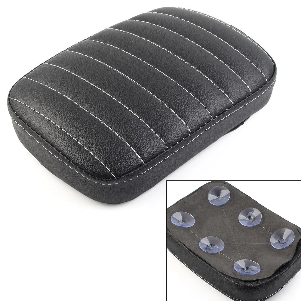 Passenger Seat Pillion Pad 6/8 Suction Cup for Harley Dyna Sportster Bobber