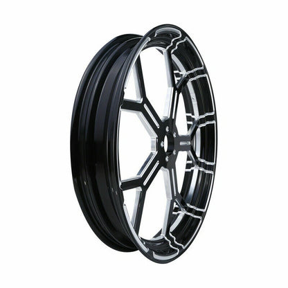 21" Front Fender Wheel Rim Single Disc Hub For Harley Road Glide King ABS 08-25