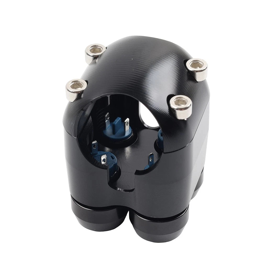 Motorcycle 1" Handlebar Horn Turn Signal Light Control Switch for Harley Bobber