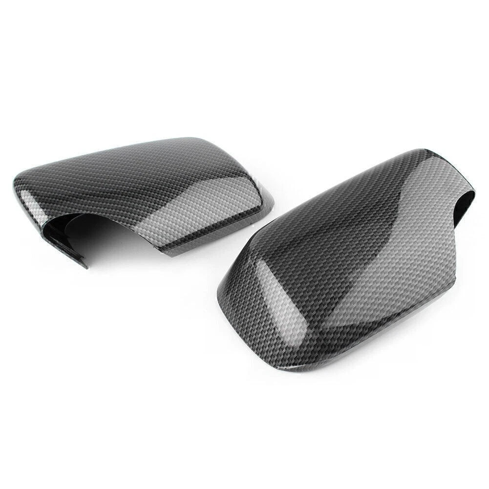 Outer Exterior Rear View Side Mirror Cover Trim For BMW E46 1998-2005 2004 2PCS
