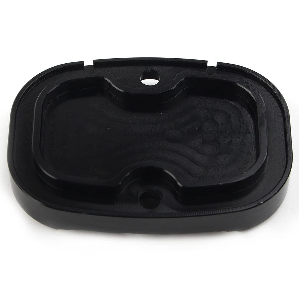 For Harley Electra Glide Road King FLHT CNC Cut Rear Brake Master Cylinder Cover