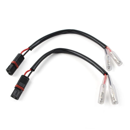 Turn Signal Wire Adapter Plug Connector For BMW S1000RR R850GS R1200GS Pair 12V