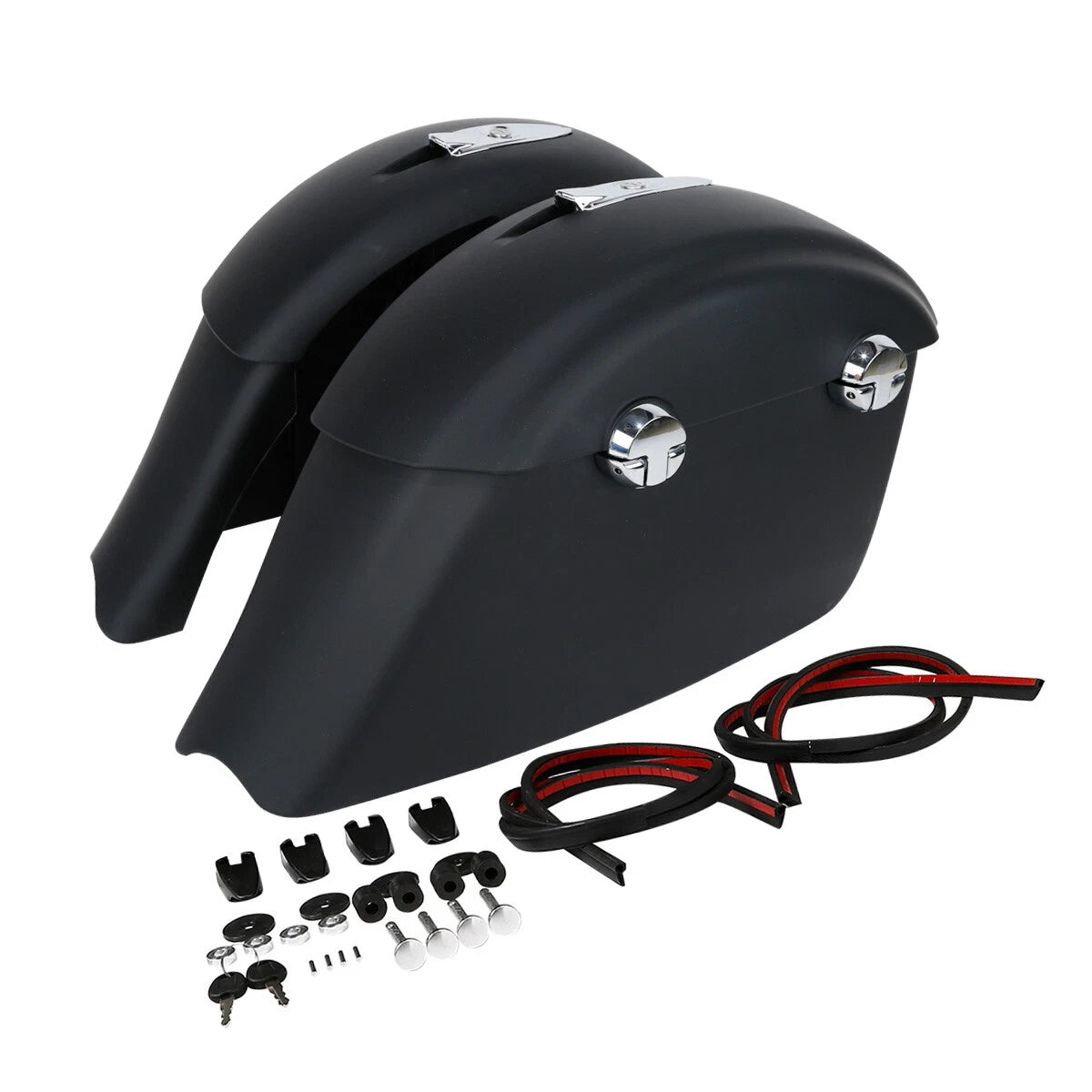 Saddlebags Electronic Latches Audio Lid Rail &Liner For Indian Springfield 16-25