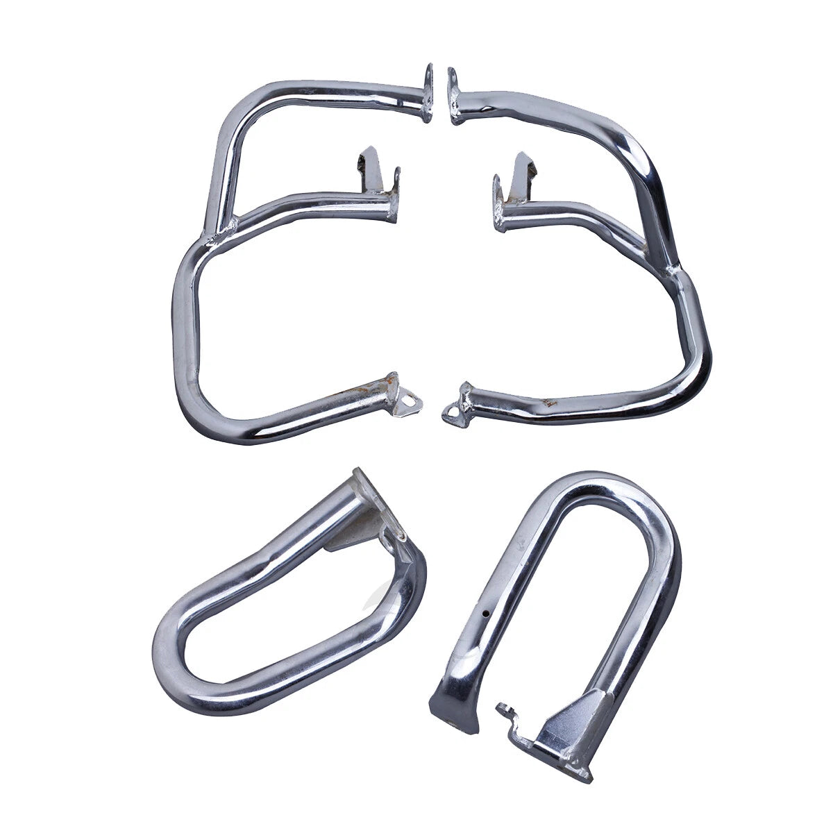 Front Rear Engine Guards Crash Bars For Honda Goldwing 1800 GL1800 2001-2017 16