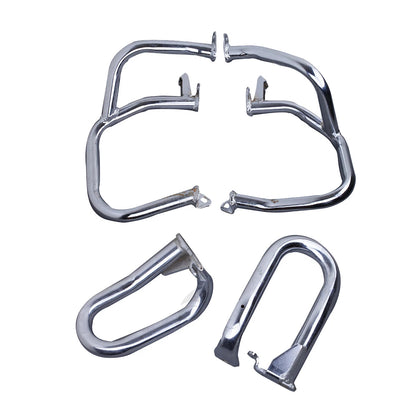 Front Rear Engine Guards Crash Bars For Honda Goldwing 1800 GL1800 2001-2017 16