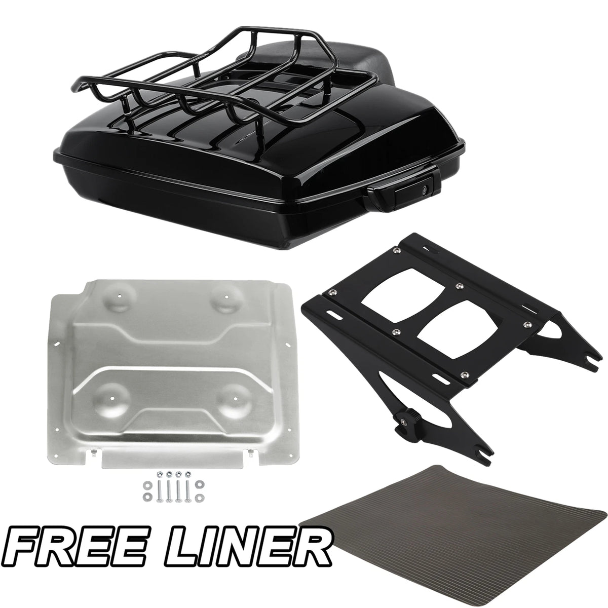 Razor Trunk Pad Mount Top Rack Plate Fit For Harley Touring 2014-2025 2025
