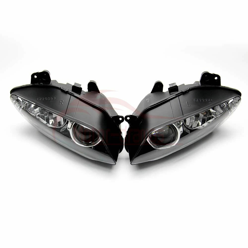Front Headlight Head Lamp Assembly Clear Lens For Yamaha YZF R1 2004 2006 2005