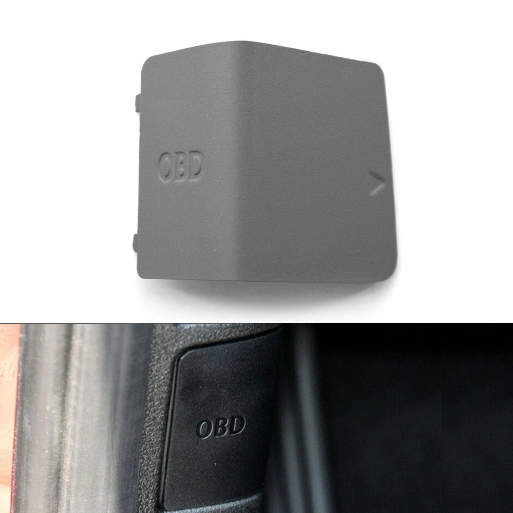 LHD Gray OBD Cover Socket Trim For BMW 1 Series E81 E82 E87 E88 X1 E84