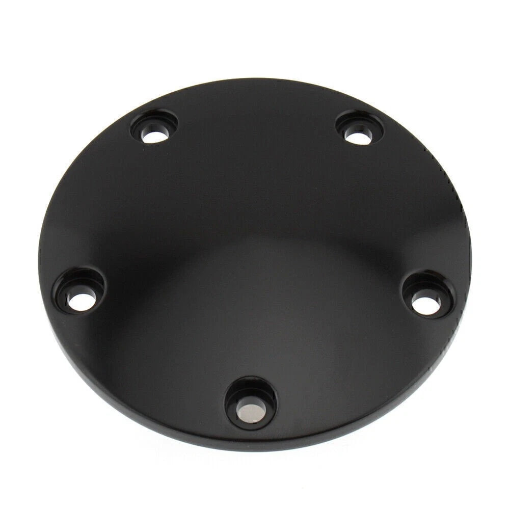 Black Domed Timing Points Cover for Harley Twin Cam Softail Dyna Touring 1999-17