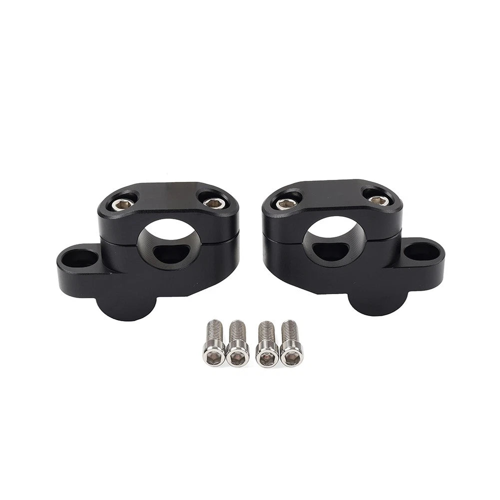 28mm 1 1/8 Offset Handlebar Clamp Mount Riser For Honda For Suzuki For Kawasaki