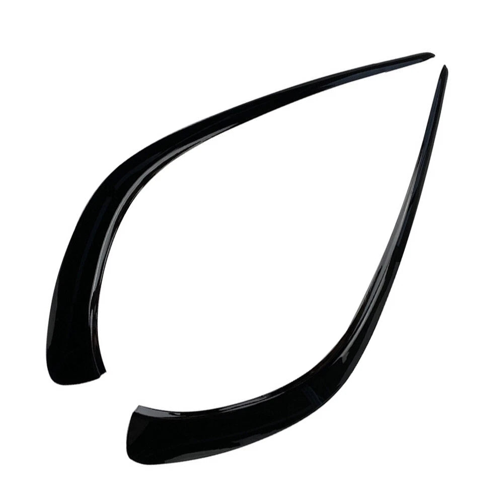 For Mercedes Benz CLA C118 2020+ Front Bumper Lip Splitter Spoiler Glossy Black