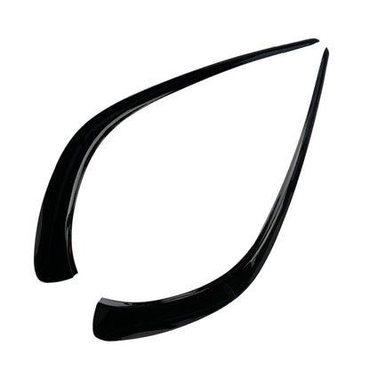 For Mercedes Benz CLA C118 2020+ Front Bumper Lip Splitter Spoiler Glossy Black
