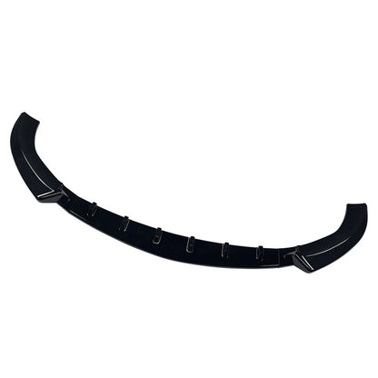 Glossy BLK Front Bumper Lip Splitter For Benz E-Class W213 E63 Sport Model 16-19