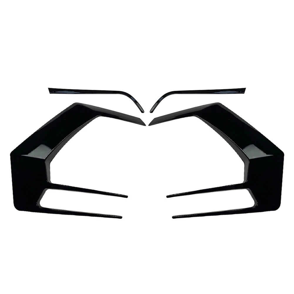 Rear Bumper Taillight Fog Light Trim For VW Golf 7.5 MK 7.5 R GTD 2016-2019