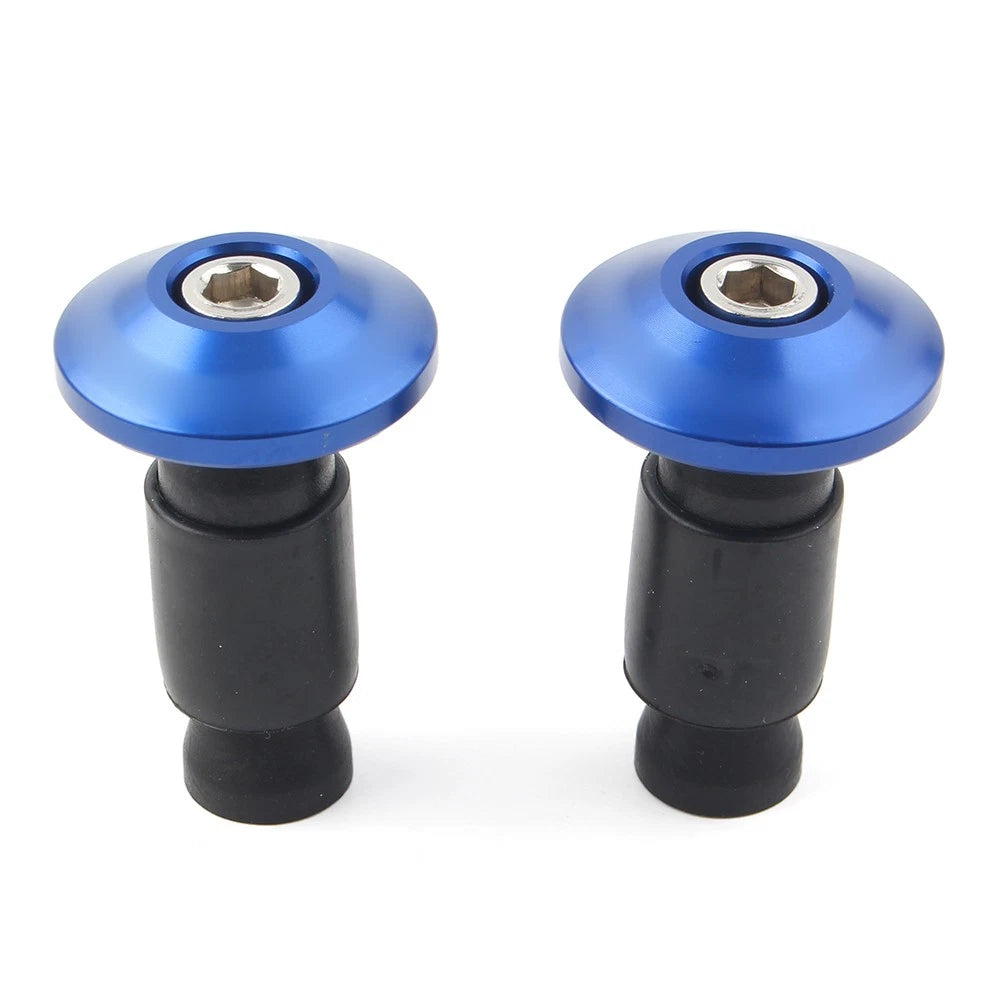 7/8'' Handle Bar End Weights Handlebar Grips Cap Plugs For Dirt Bike Blue USA