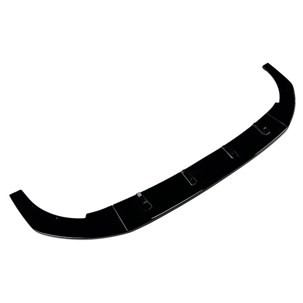 Glossy Front Bumper Lip Spoiler Splitter For Volkswagen Golf 8 CS R 2020-2024
