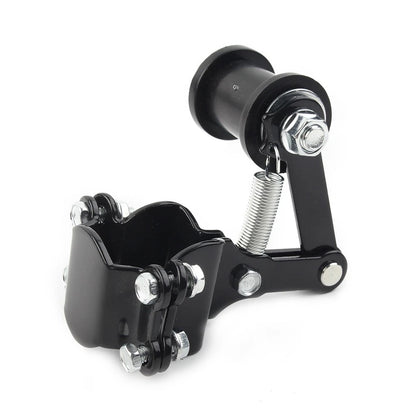 Aluminum Chain Tensioner Bolt on Roller Motocross Chopper For Dirt Bike ATV Blk