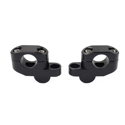 28mm 1 1/8 Offset Handlebar Clamp Mount Riser For Honda For Suzuki For Kawasaki