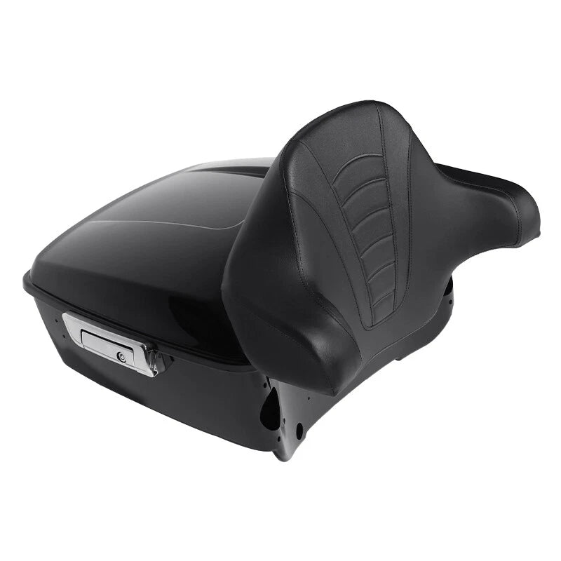 King Trunk Backrest Luggage Mount Rack Fit For Harley Road Glide King 2014-2026
