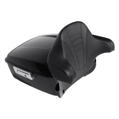 King Trunk Backrest Luggage Mount Rack Fit For Harley Road Glide King 2014-2026