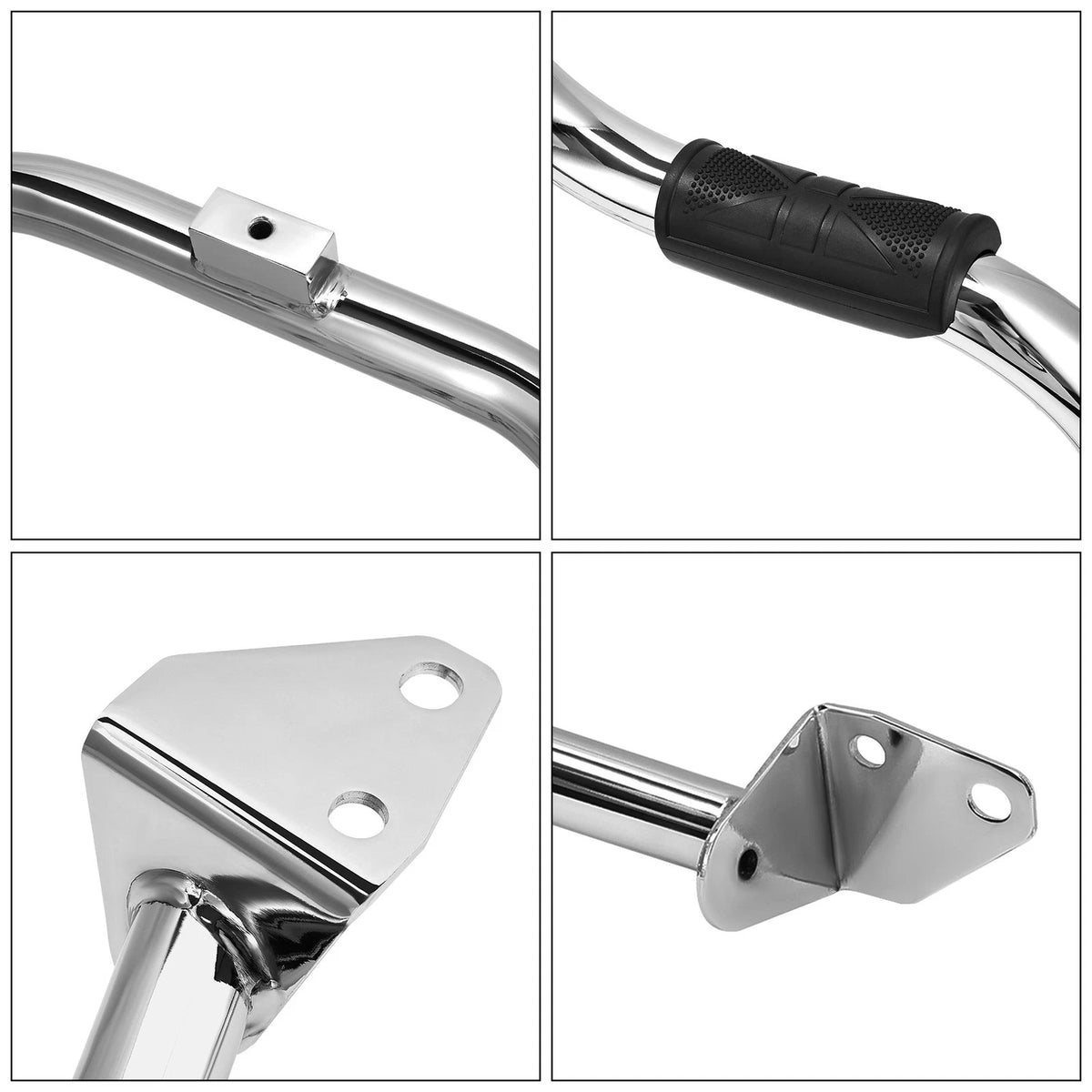 Chrome 1 1/4" Highway Engine Guard Crash Bar For Harley Dyna Glide Fat Bob FXDB