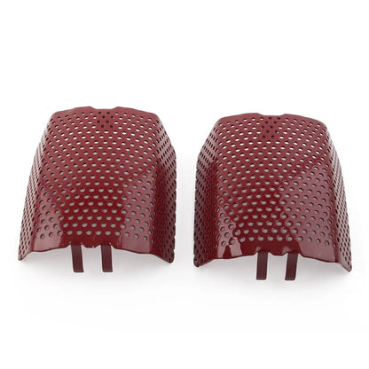 2Pcs Steel Front Caliper Screen Inserts For Harley V-Rod & Touring 06-19