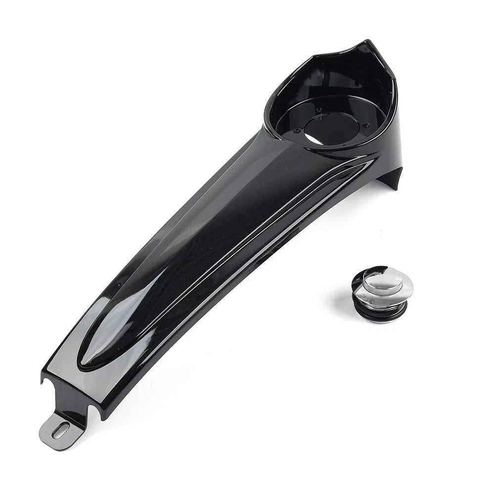 Stretched Dash Panel+Gas Tank Cap Cover For Harley Electra Street Glide 86-2007
