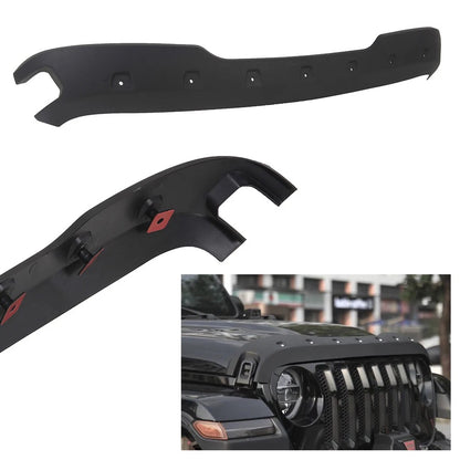 Trail Armor Hood Stone Guard Cover Trim For Jeep Gladiator Wrangler JL 2018-2020