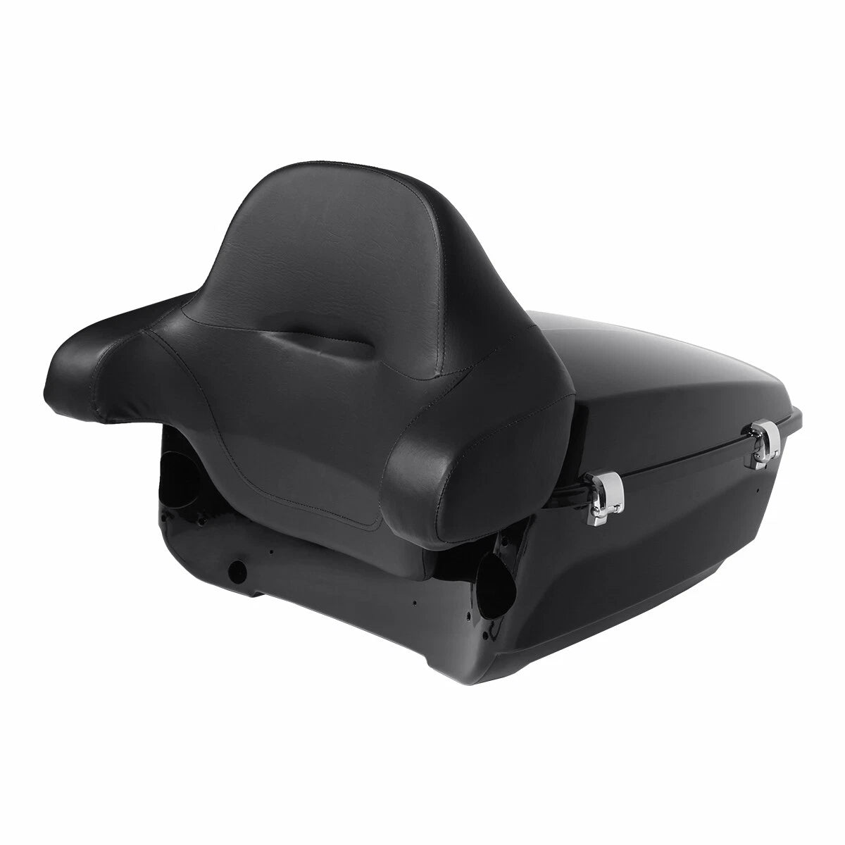 Black King Trunk Pad Speakers Fit For Harley Touring Glide 2014-Up