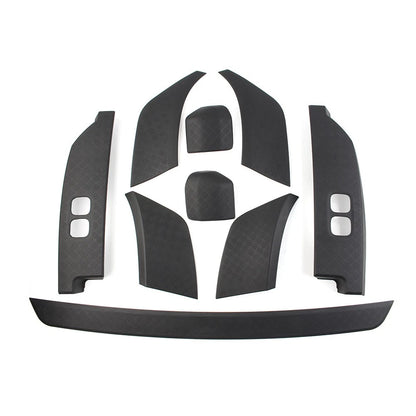 9Pcs Matte Black Side Moulding Body Kits For Land Rover Defender 90 110 20-23 US
